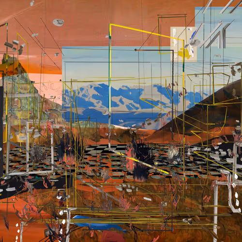 BURNT UMBER BROKEN SILVER AMERICAN SPIRIT by Petra Cortright