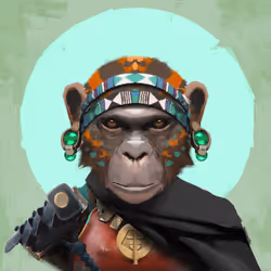 Angry Ape Army Valkyrie #0951