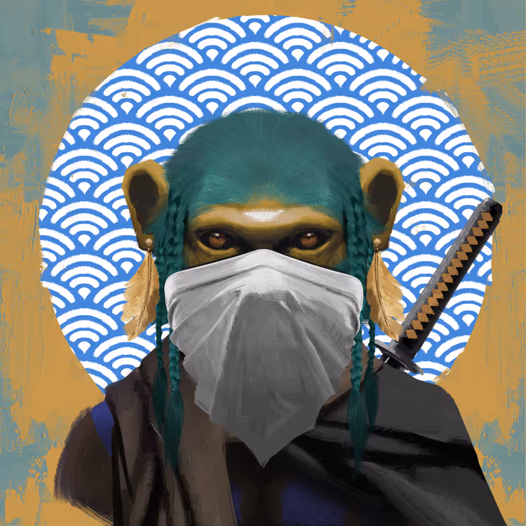 Angry Ape Army Valkyrie #1601