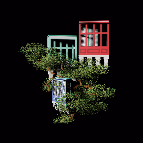 Loie Voxel Art