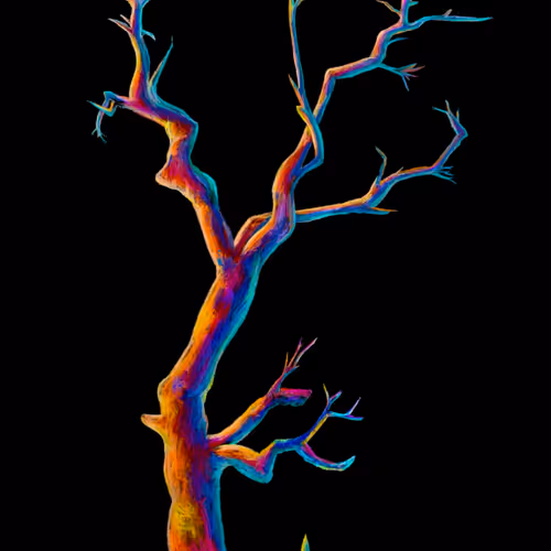 Late Night Trees
