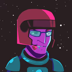Space Pirate Hawk Lilac