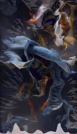 Winds of Yawanawa #644 by Yawanawa and Refik Anadol