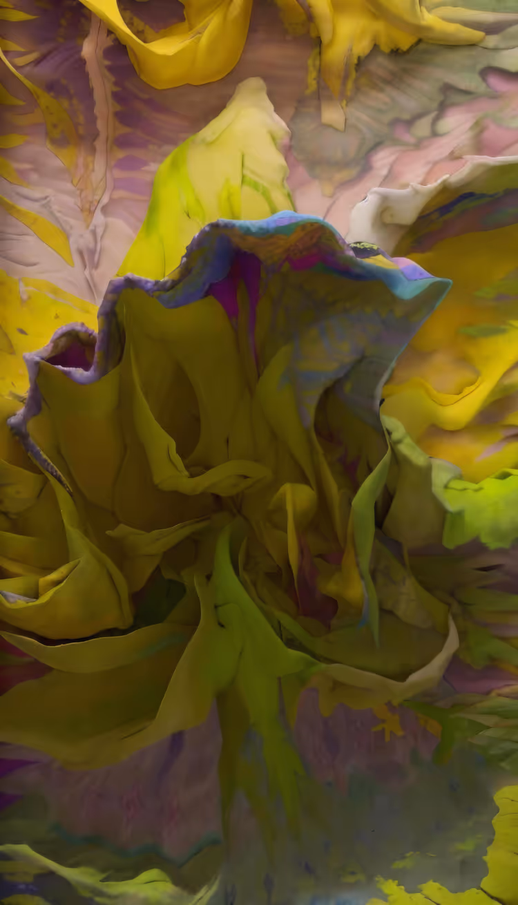 Winds of Yawanawa #312 by Yawanawa and Refik Anadol