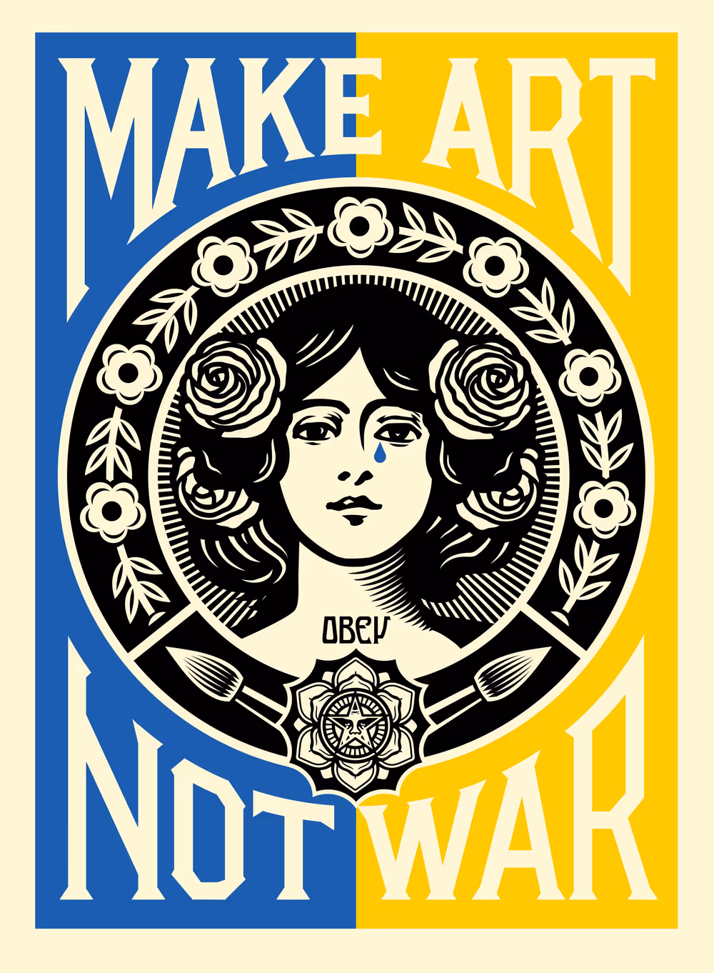 Make Art Not War - Ukraine — Shepard Fairey