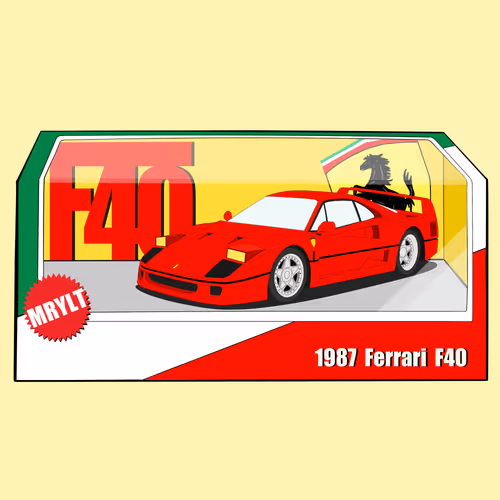 Toy Car - F40