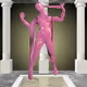 The Jumping Sharp Magenta Woman #6533