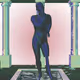 The Threatening Sunlit Cobalt Man #938