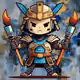 Samurai's Color Brush, Flux's Living Canvas