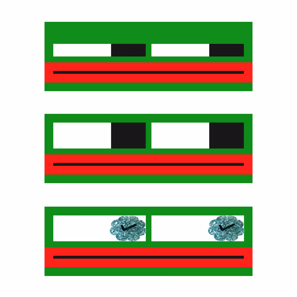 Checks inspired artwork
