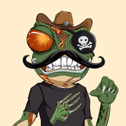 Crazy Lizard Army #390