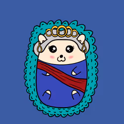 Mini Fluffy Hedgehog #853