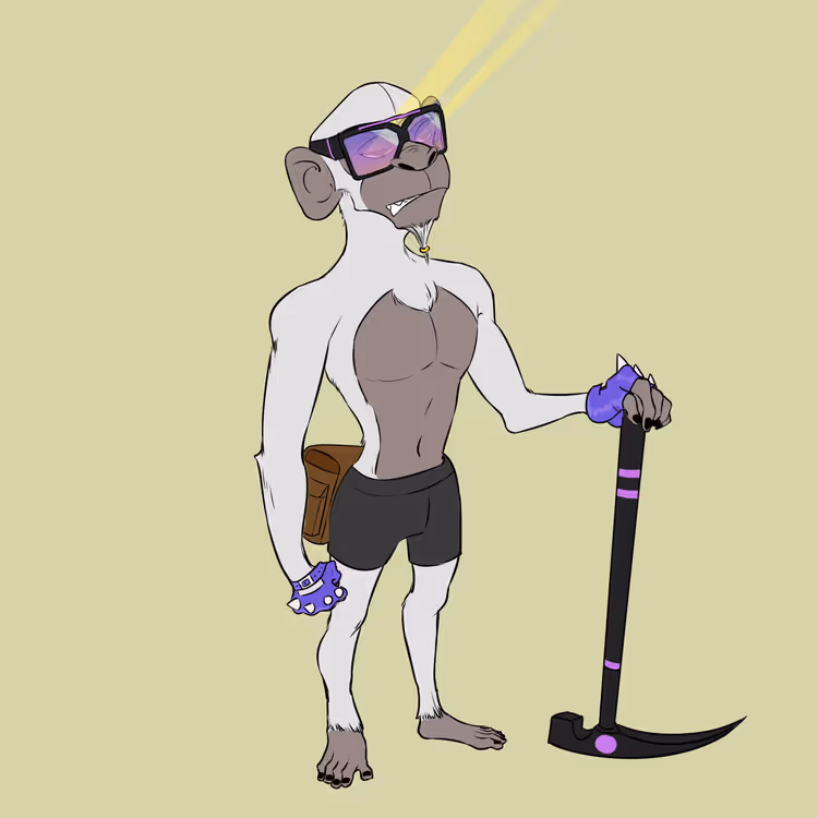 Mining Ape #1127