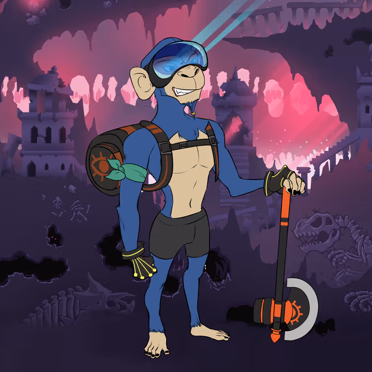 Mining Ape #1717