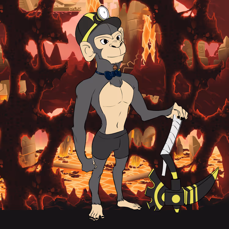 Mining Ape #2966