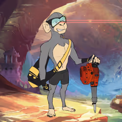 Mining Ape #286
