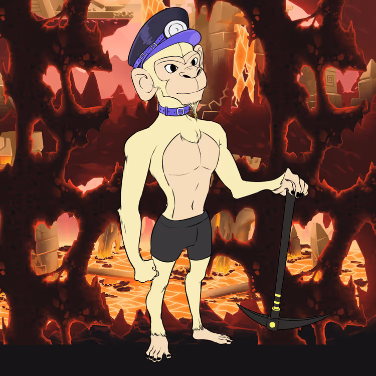 Mining Ape #1240