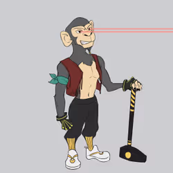 Mining Ape #1087