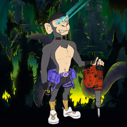 Mining Ape #1456