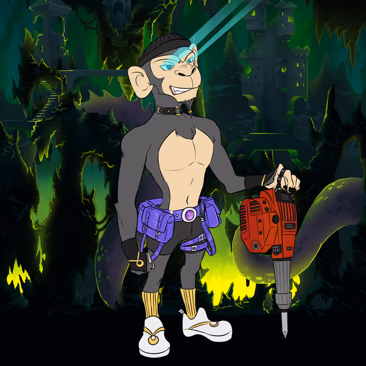 Mining Ape #1456