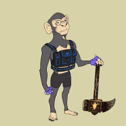 Mining Ape #804