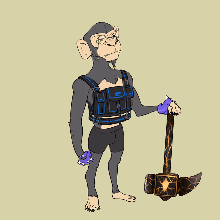 Mining Ape #804