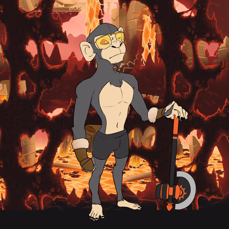 Mining Ape #2943