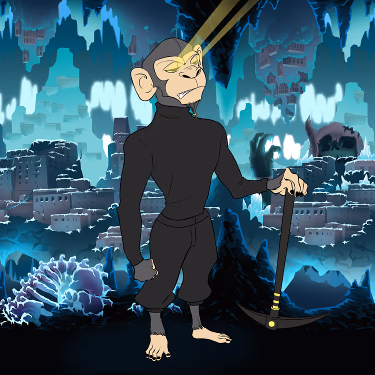 Mining Ape #2158