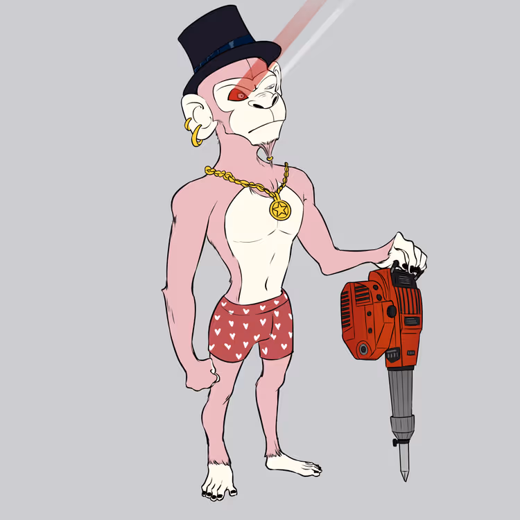 Mining Ape #3019