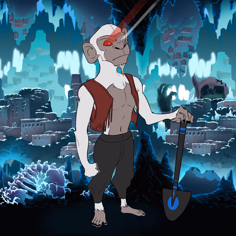 Mining Ape #154