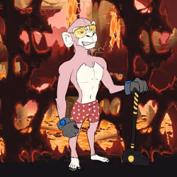 Mining Ape #344