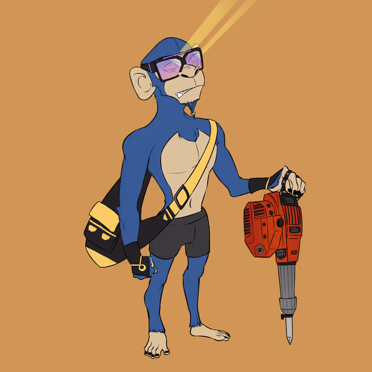 Mining Ape #2141
