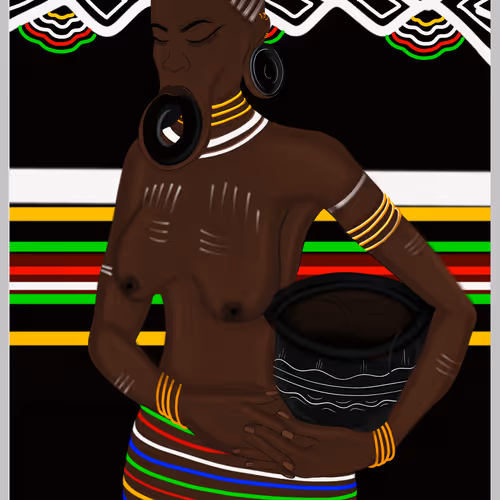 “The Calabash Portrait”