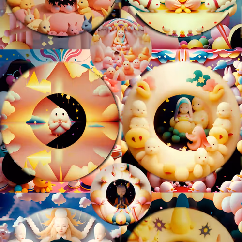 Kawaii Mandala