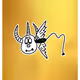 Thoughtful Three Horned Harpik