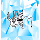 Thoughtful Three Horned Harpik