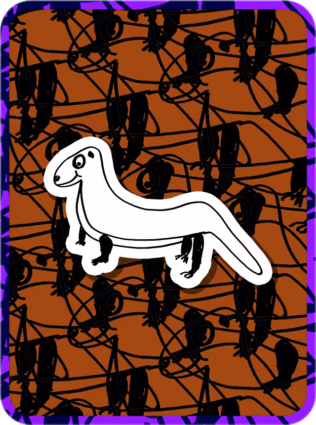 Original VeeFriends Series 1 Mentor Meeting Mongoose NFT artwork