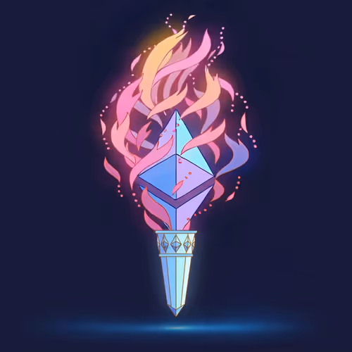 The 10 years ethereum torch