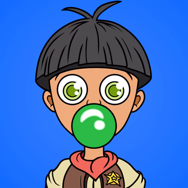 Bubblegum Kid #7668