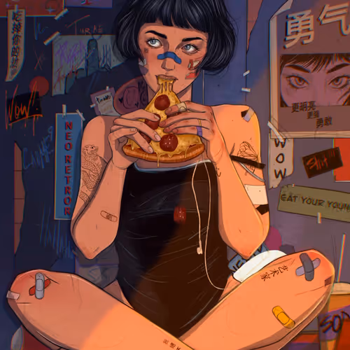 I’m starving, darling…