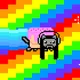 Holographic Nyan Aoki