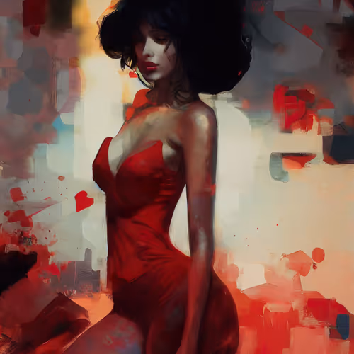 Lady in Red - HAPZlBlPyN