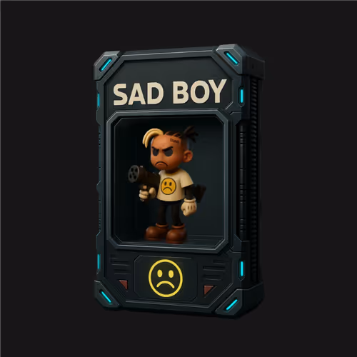 Sad Boy promo collectibles