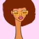 Long Neckie Lady #956