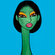 Long Neckie Lady #1570