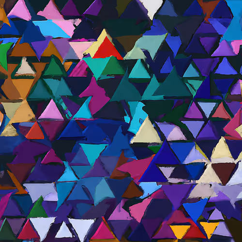 Shapescapes: A Mosaic of Color and Form