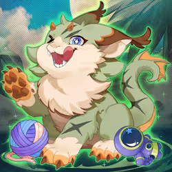 DigiDaigaku Baby Dragon #6886