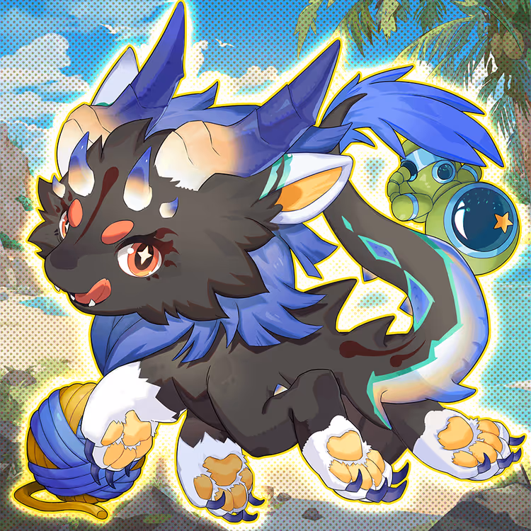 DigiDaigaku Baby Dragon #1012