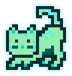 MoonCat #11068: 0x00b772f4e4 (accessorized)