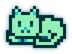 MoonCat #7493: 0x00a1348d8a (accessorized)